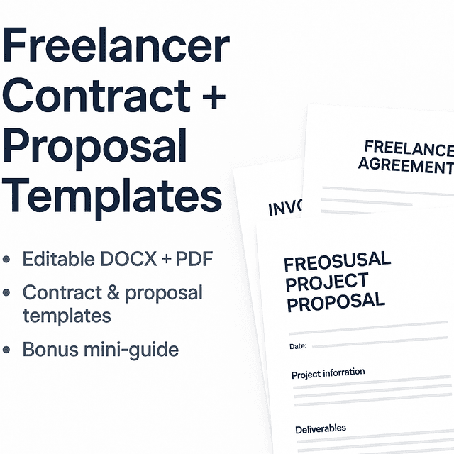 contracts template